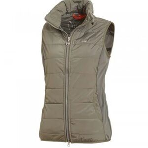 Schockemohle Paola Style Ladies' Olive Quilted Vest
